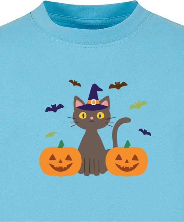 Produktbild Merchcode Kids Pumpkings and Cats Tee - 176491 (110, 116)