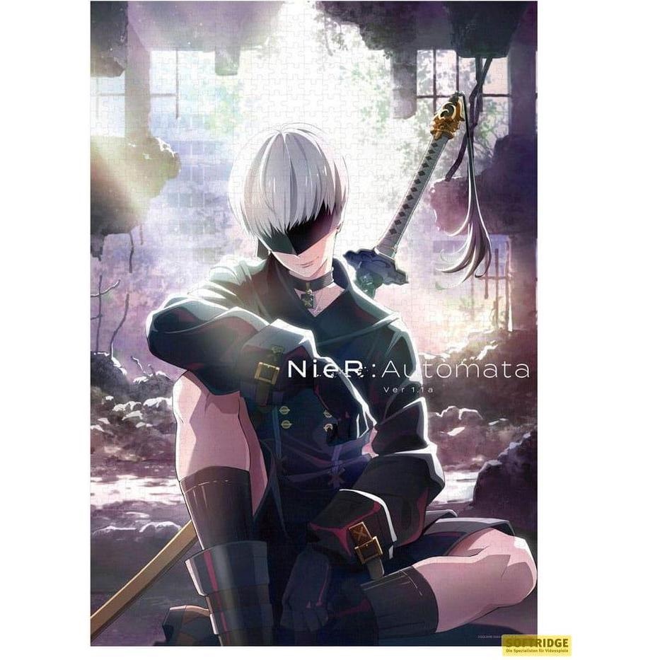 Thumbnail - Square Enix Nier Automata Ver 1.1A puzzle Jigsaw 9S (YorHa No. 9 Type S) (1000 Pièces) (1000 Teile)