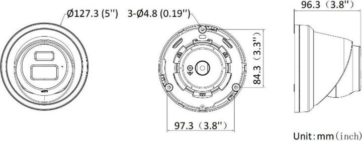 Image du produit Hikvision CAMÉRA IP DS-2CD2383G2-LI2U (2 8 mm) (3840 x 2160 pixels)