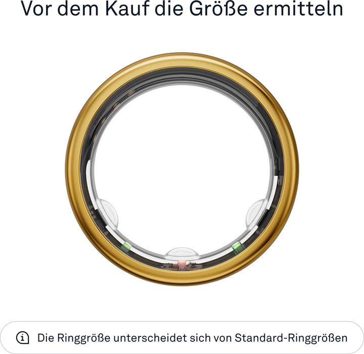 Image du produit Oura Ring Gen3 Horizon (12, Or)