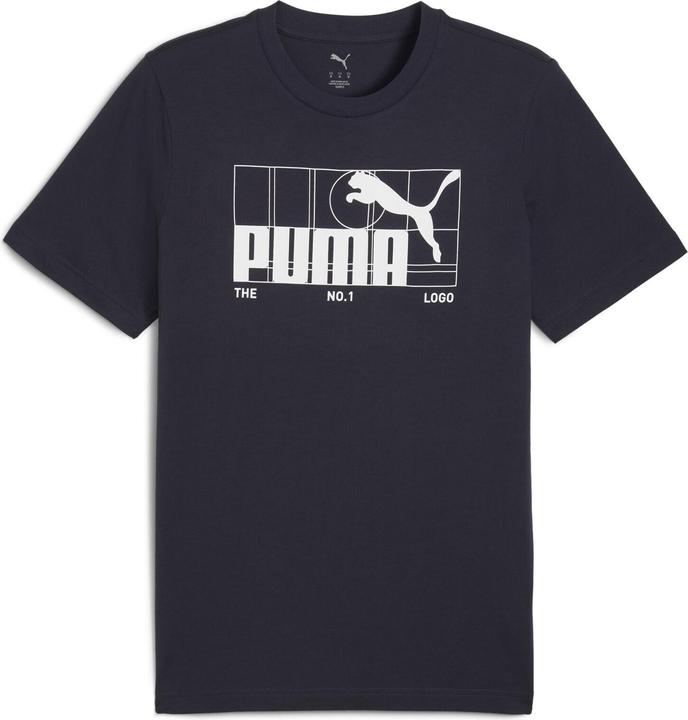 Produktbild Puma GRAPHIC No.1 Logo Tee New Navy (L)