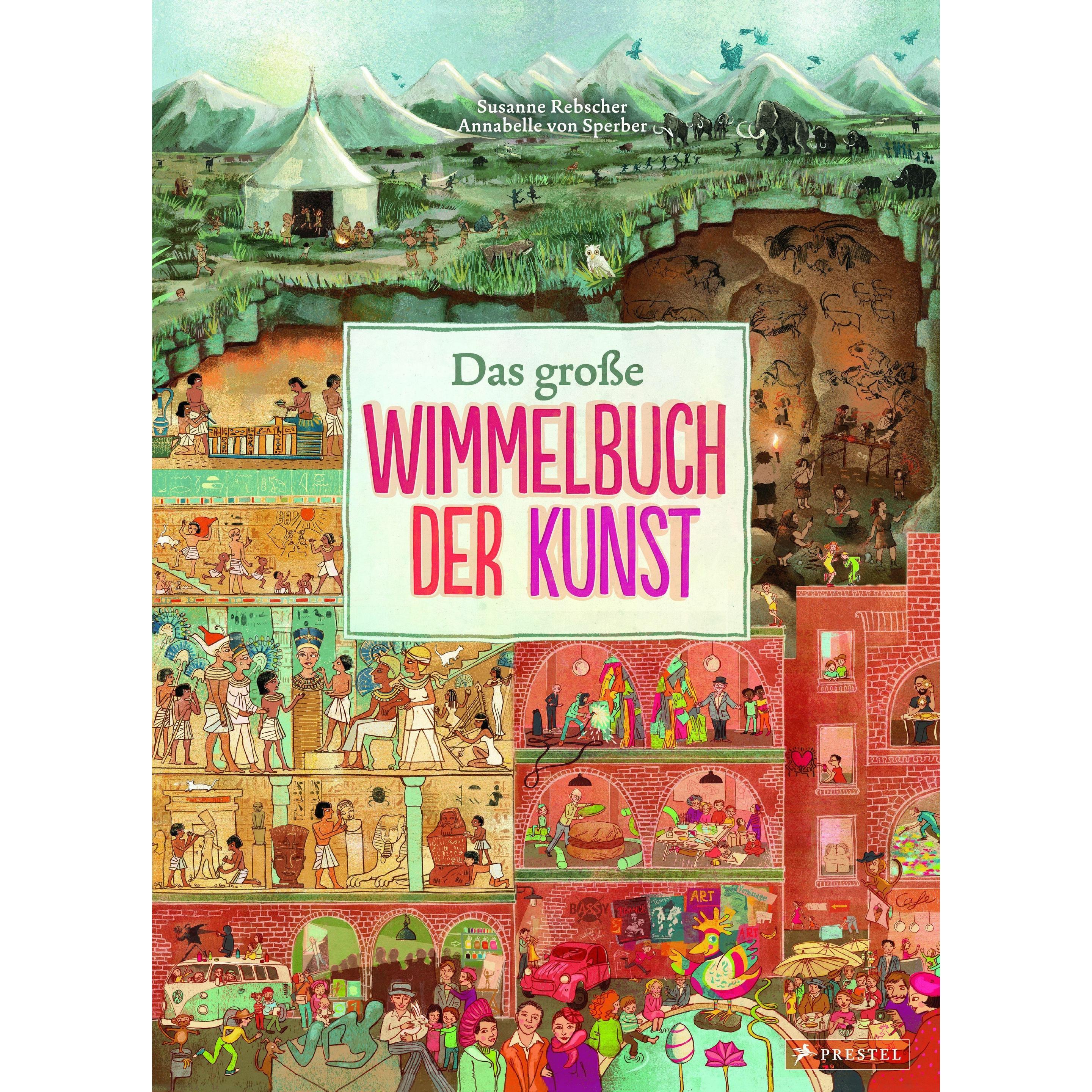 Prestel, Babybücher, Das grosse Wimmelbuch der Kunst (Deutsch)
