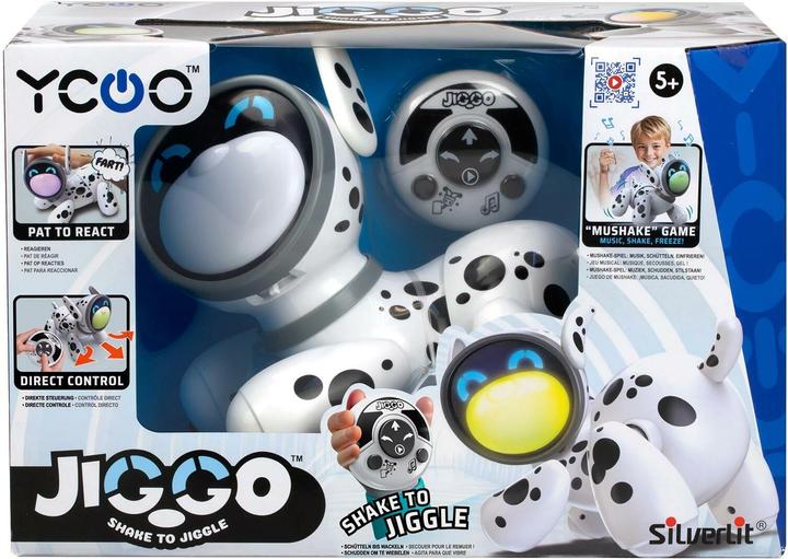 Produktbild Silverlit YCOO 88497 Jiggo interaktiver RC Robot-Hund, mit Touch-Sensor