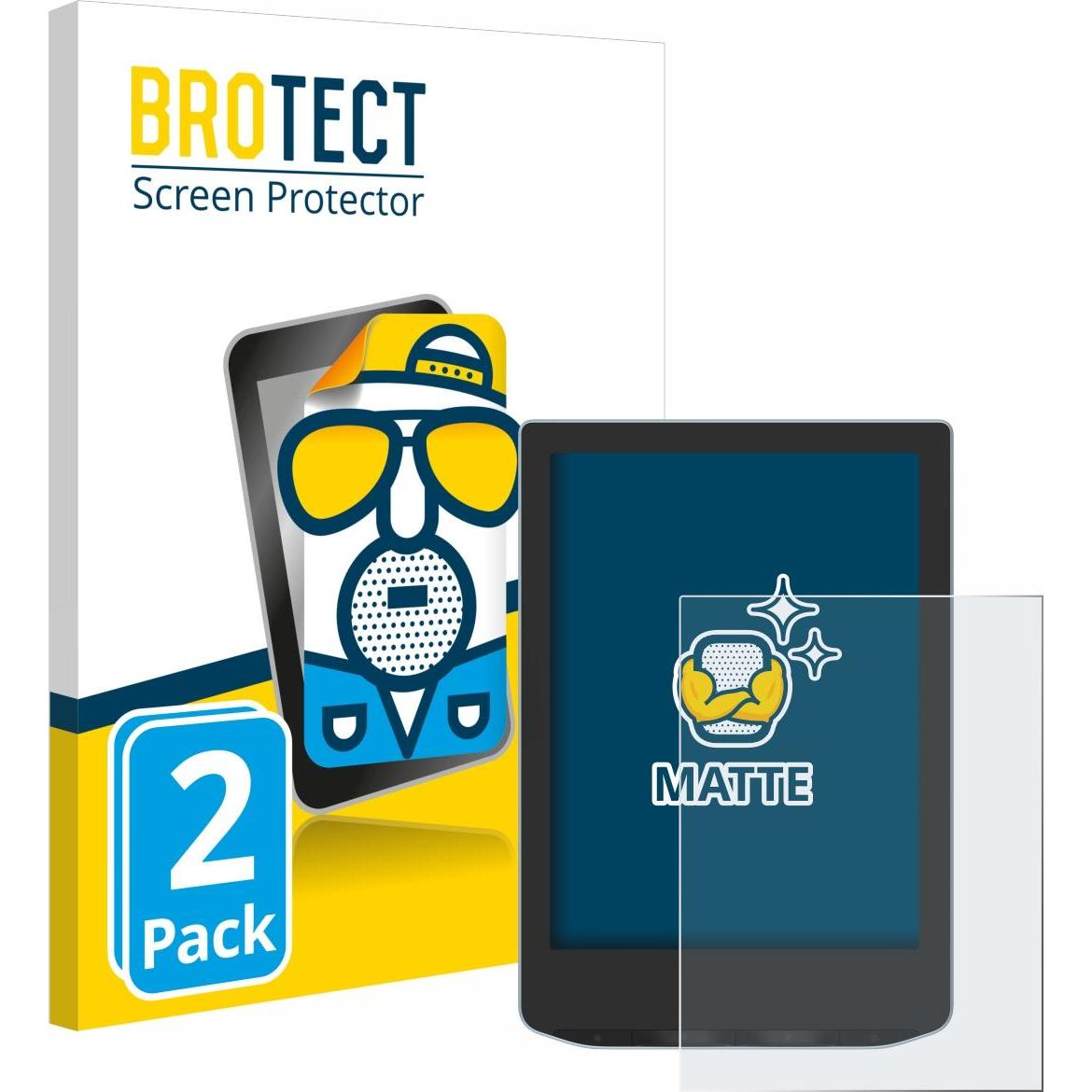 BROTECT Entspiegelungs-Schutzfolie Displayschutz Matt, eReader Zubehör, Transparent