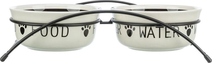 Image du produit Trixie Ensemble de bols "Mangez sur vos pieds (5.20 l)