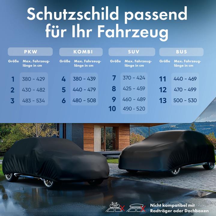 Immagine prodotto Walser Telone per auto per tutte le stagioni, telone per auto con copertura completa del garage di