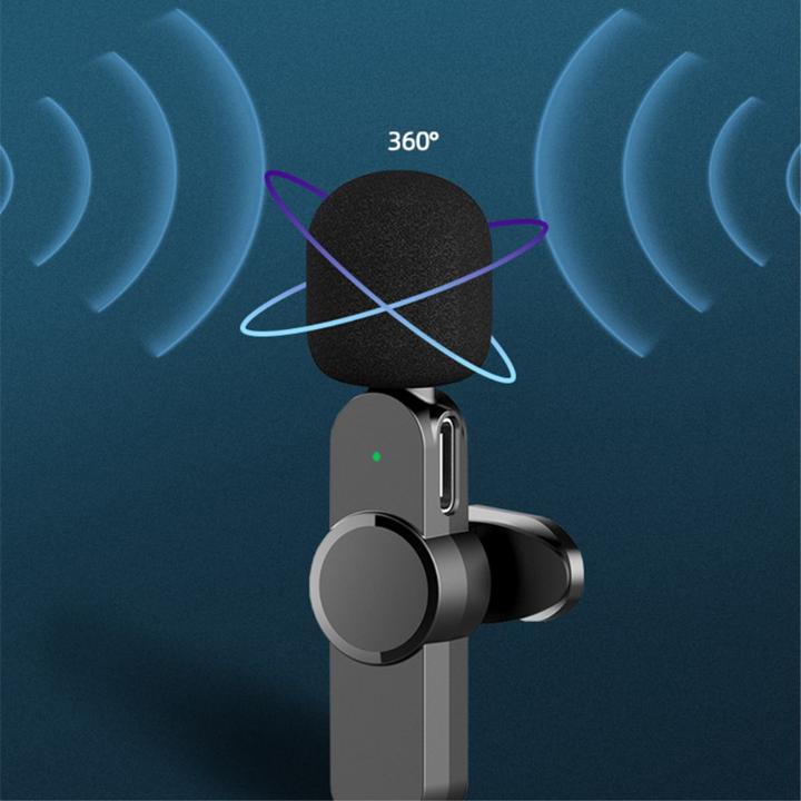 Actual product image Deltalabs 360° lavalier microphone with USB C - Wireless set for mobile/tablet (3 pcs.)