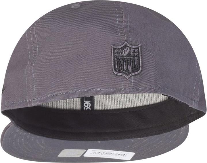 Produktbild New Era 59Fifty Fitted Cap - GRAPHITE NFL Logo grau - 7 3/8 (7 3/8)