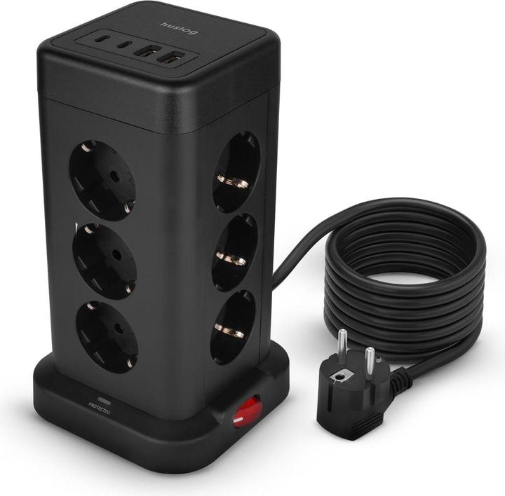 Huslog Vertical power strip (1.80 m)