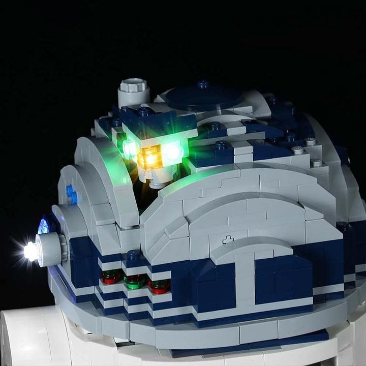 Image du produit BrickBling Set de lumière LED pour LEGO Star Wars : R2-D2 (75308) incl. télécommande