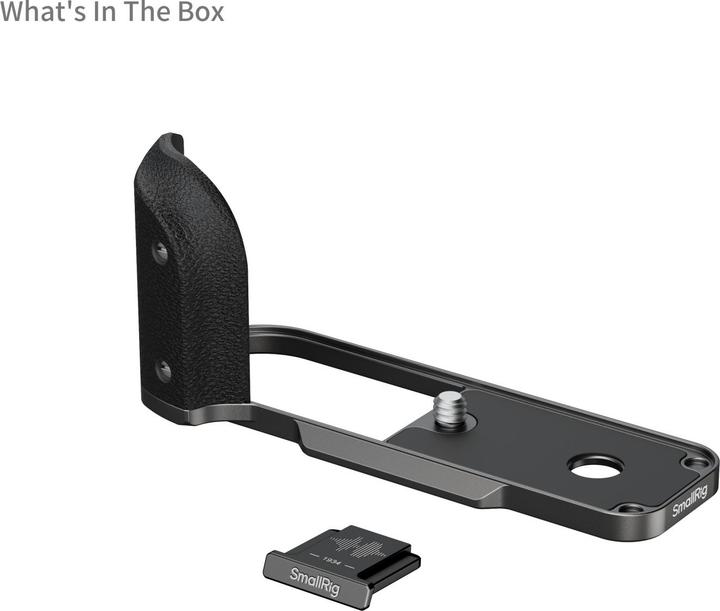 Produktbild SmallRig L-Winkel mit Silikon-Griff, Detailfarbe: Schwarz