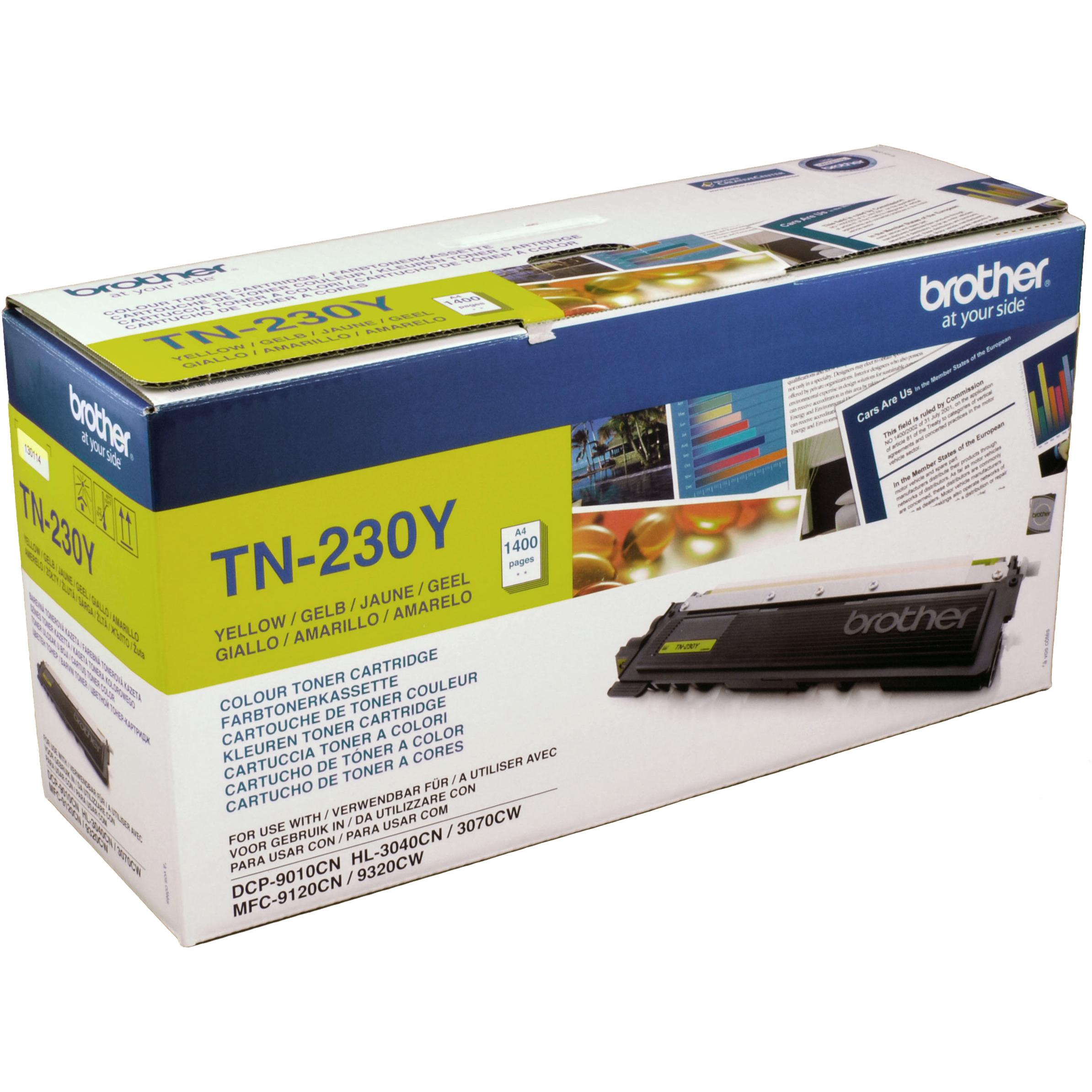 Brother, Toner, Tn-230y (Y)