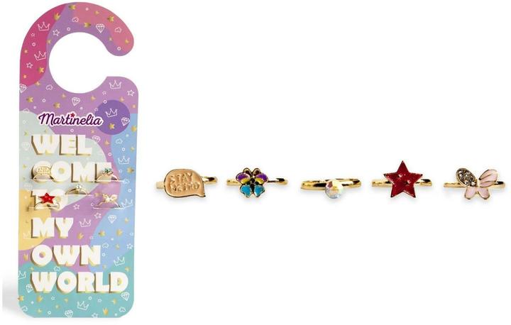 Actual product image Martinelia Finger rings 5 pieces assorted