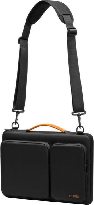 Produktbild Tech-Protect Defender Tasche für Laptop 13-14 - Schwarz und Orange (14")