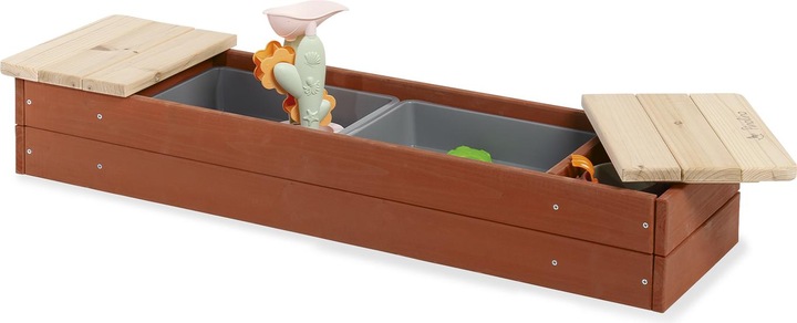 Actual product image Pinolino Sandkasten „Hedda”, rot/natur