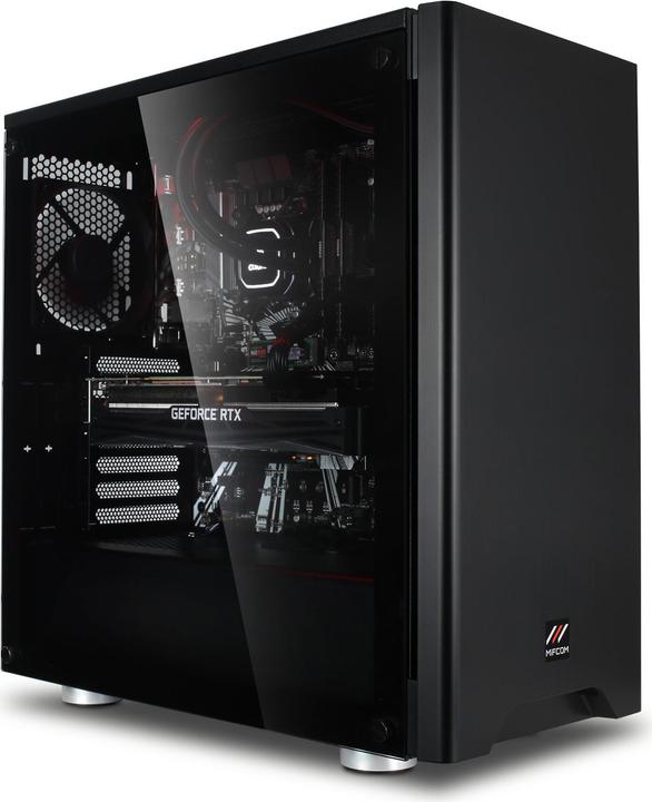 Produktbild Mifcom Savage RTX2080 (Intel Core i7-9700K, 16 GB, 500 GB, GeForce RTX 2080)