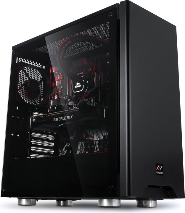 Produktbild Mifcom Savage RTX2080 (Intel Core i7-9700K, 16 GB, 500 GB, GeForce RTX 2080)