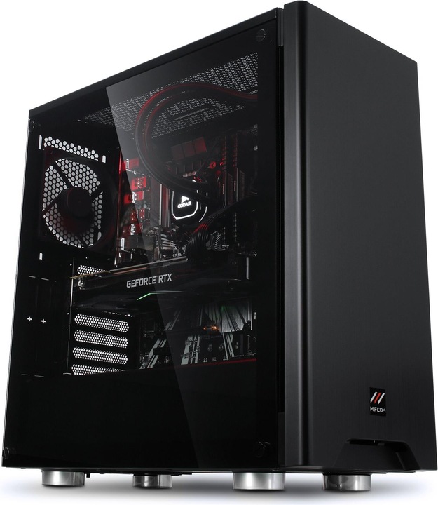 Produktbild Mifcom Savage RTX2080 (Intel Core i7-9700K, 16 GB, 500 GB, GeForce RTX 2080)