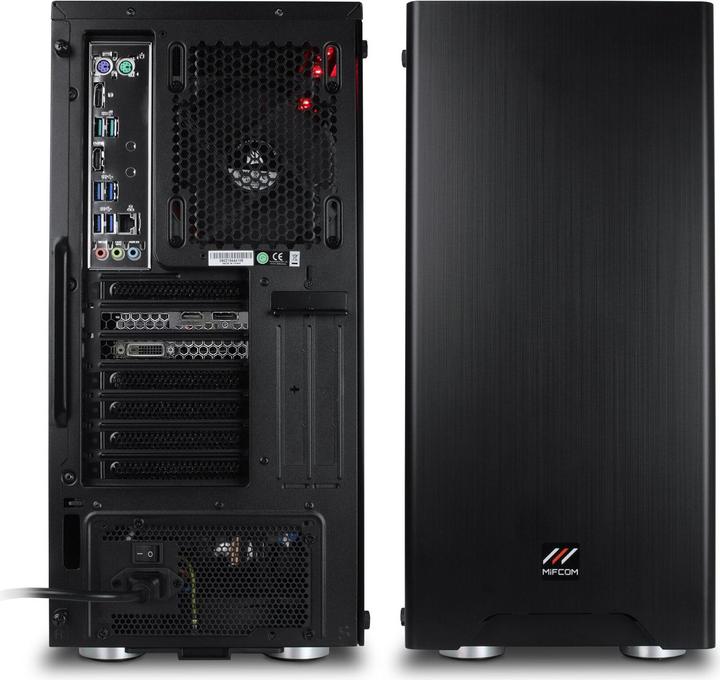 Produktbild Mifcom Savage RTX2080 (Intel Core i7-9700K, 16 GB, 500 GB, GeForce RTX 2080)