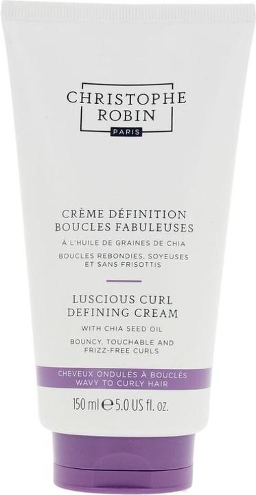 Actual product image Christophe Robin Luscious Curl Defining Cream with Chia Seed Oil (Hair paste, 150 ml)