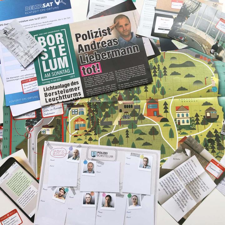 Actual product image Hidden Games Ripe for the Island - Crime Game (German)