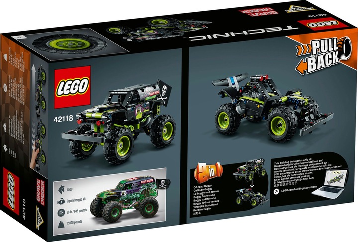 Produktbild LEGO Monster Jam Grave Digger (42118, LEGO Technic)