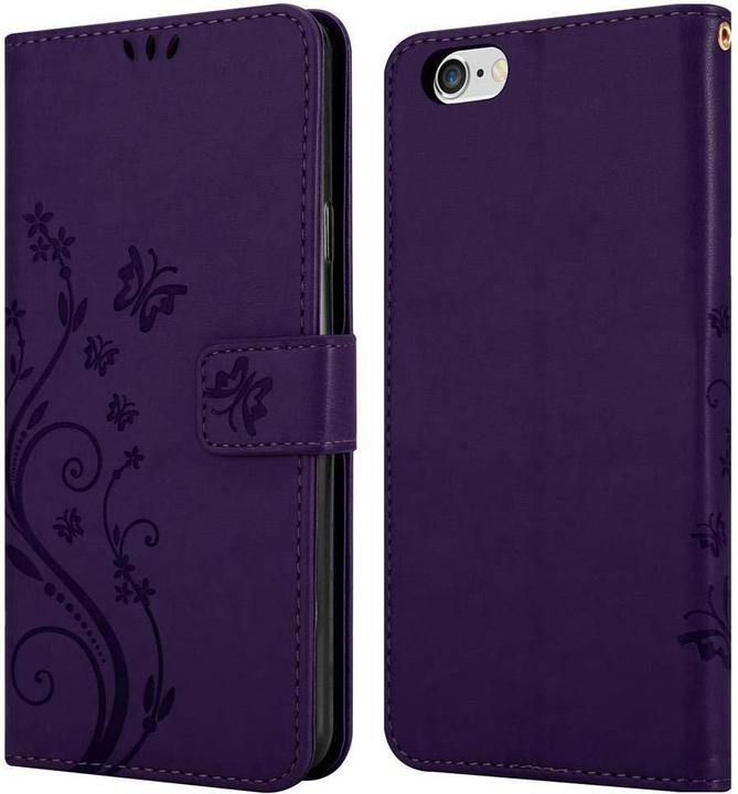 Produktbild Cadorabo Flower Book Cover (Apple iPhone 6 Plus, Apple iPhone 6s Plus)