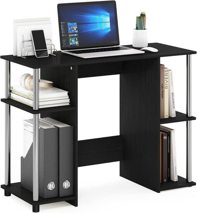 Produktbild Furinno Scrivania per Computer Rettangolare con Archivio Aperto