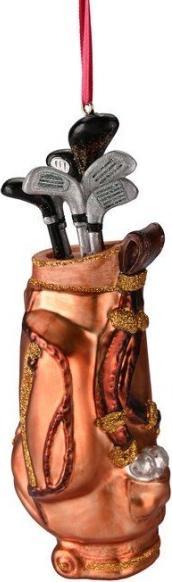 Image du produit CreaDiva Boule de Noël - Sac de golf à suspendre, marron (1-pièce)