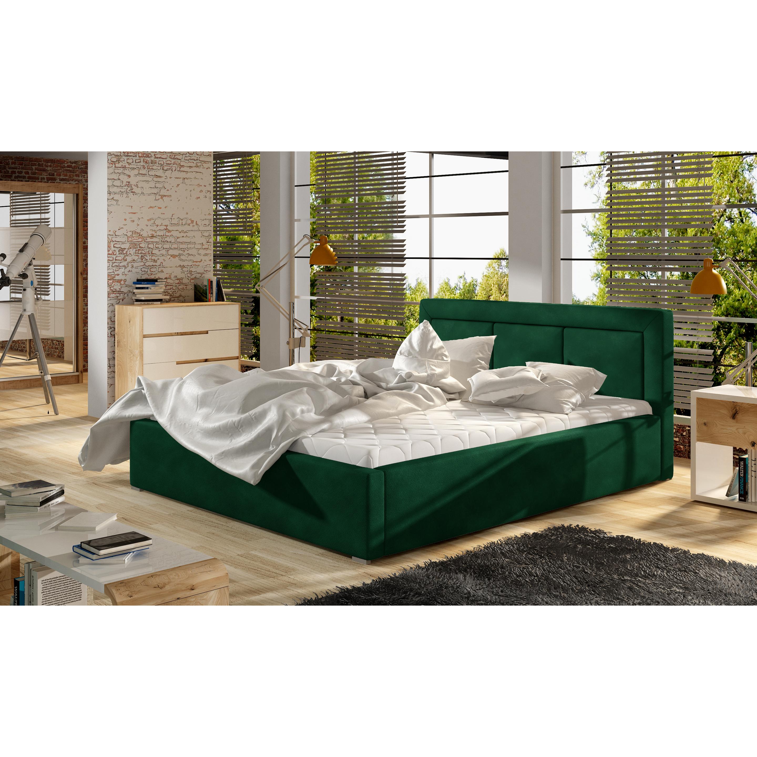 ELTAP, Bett, Belluno mit Stauraum (200 x 200 cm)