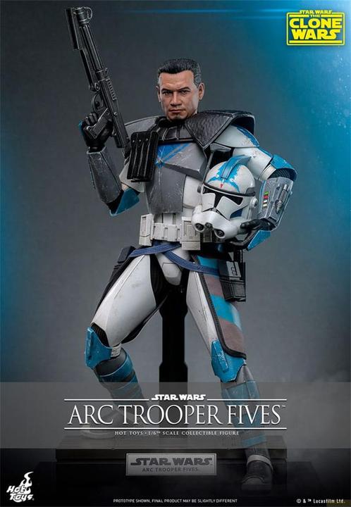 Produktbild Hot Toys Star Wars: The Clone Wars Actionfigur 1/6 Arc Trooper Fives 30 cm
