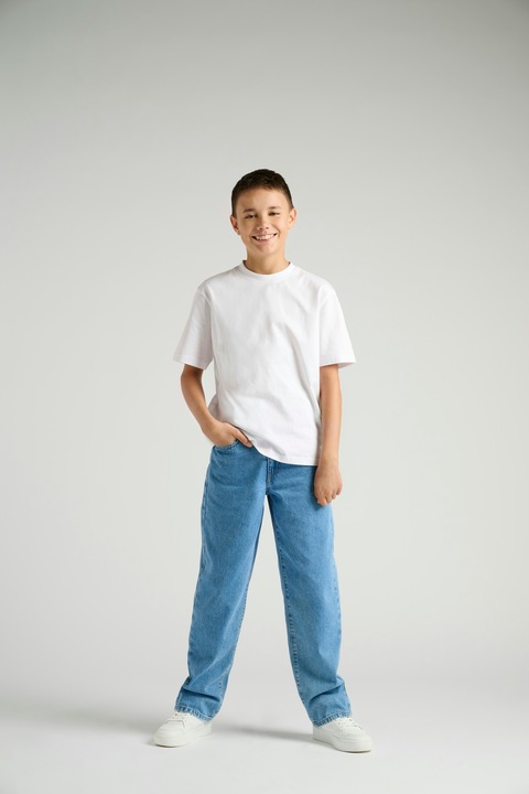 Produktbild Only & Sons Junior OSJFADE Mid Rise Locker geschnitten Jeans Locker geschnitten (134)