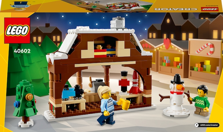 Produktbild LEGO Weihnachtsmarktstand (40602, LEGO Creator 3-in-1)