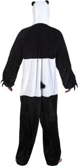 Image du produit Boland Costume de panda pour enfants : combinaison en peluche avec capuche (140)