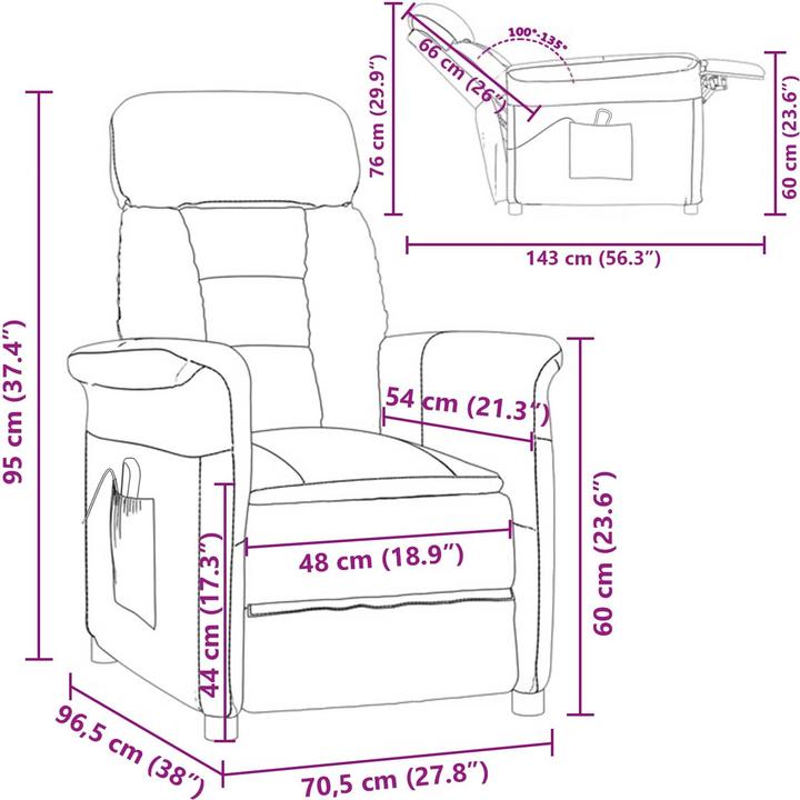 Image du produit vidaXL Massagesessel