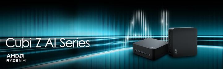Actual product image MSI Cubi Z AI 8M-006BEU (AMD Ryzen 7 8845HS)
