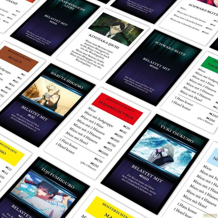 Produktbild Winning Moves Monopoly Jujutsu Kaisen (Deutsch, 2 - 6 Spieler)