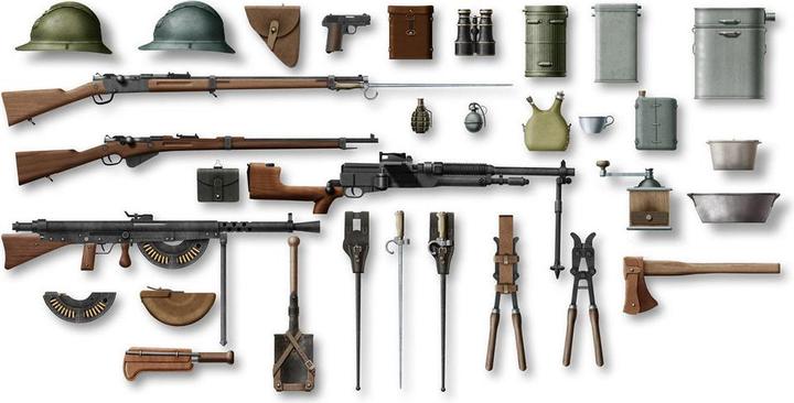 ICM WWI Infanterie française W&E