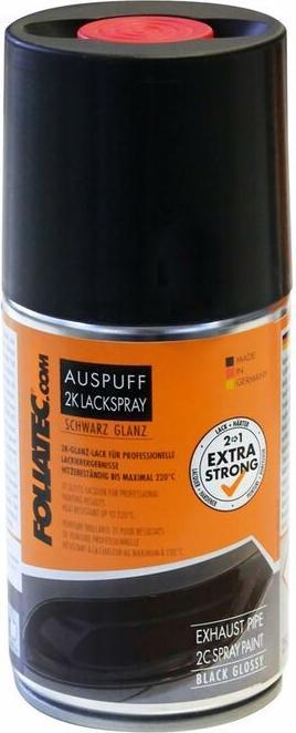 Produktbild Foliatec Auspufflack (Schwarz, 0.25 l)