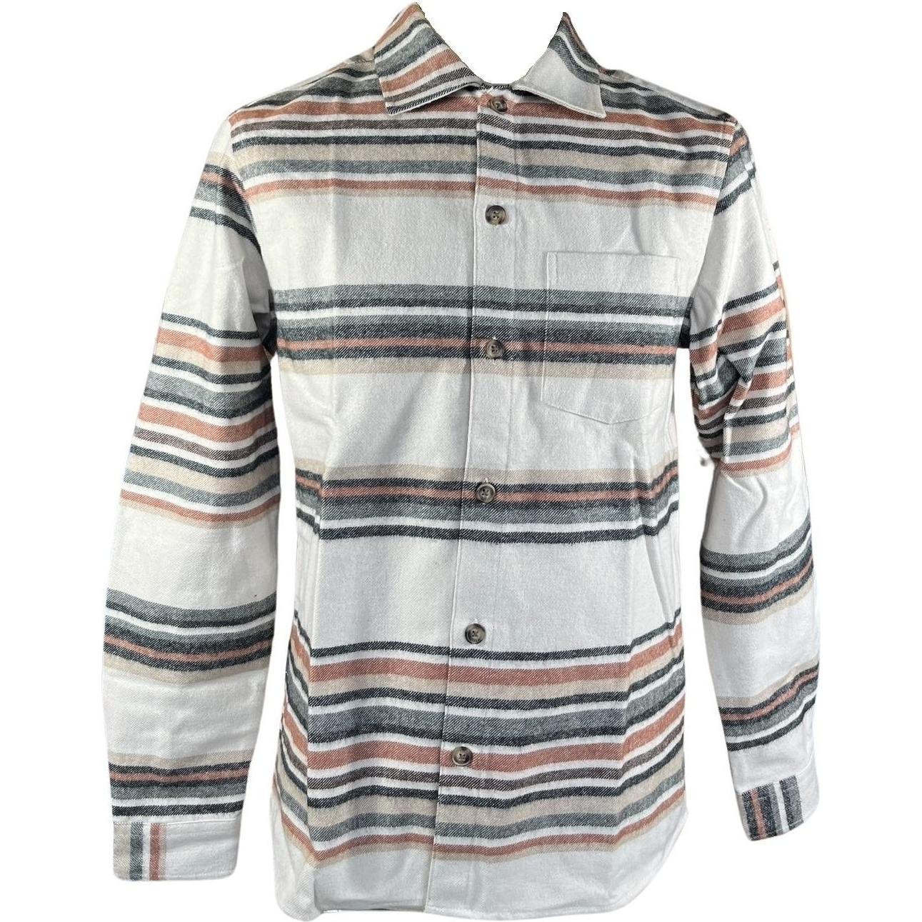 Revolution, Herren, Hemd, überhemd overshirt, Weiss, (XL)