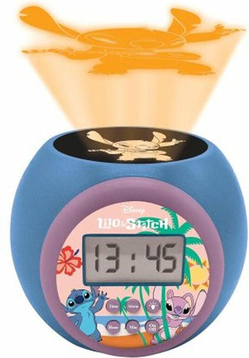 Actual product image Lexibook Stitch Projector Alarm Clock