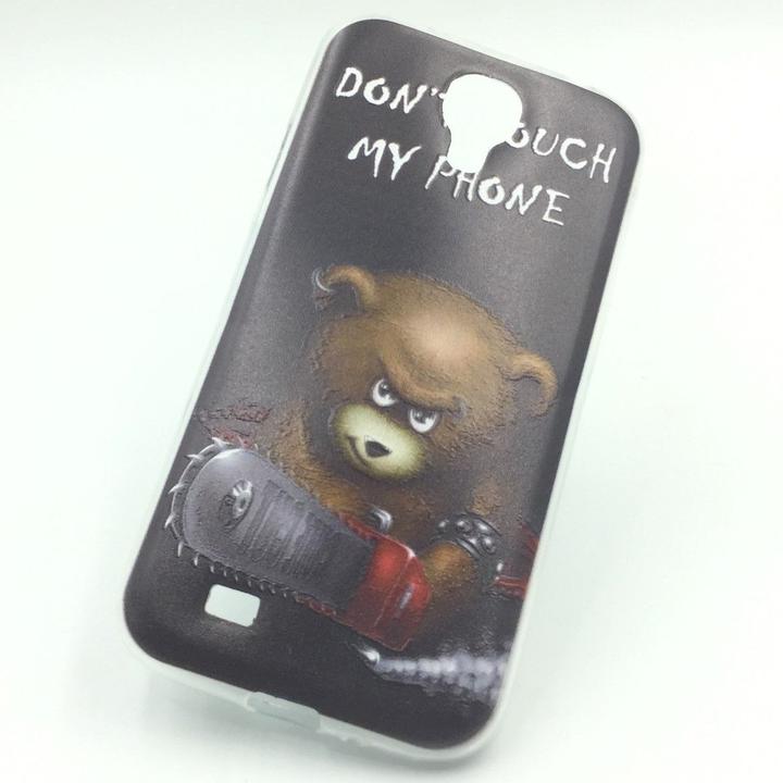 Produktbild König Design Schutz Handy Hülle für Samsung Galaxy S4 Case Cover Bumper Etuis Silikon Schwarz (Samsung Galaxy S4)