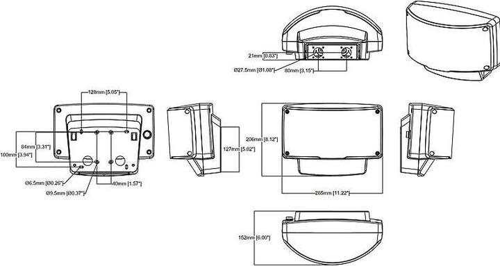 Actual product image Axis D2110-VE Security Radar (1920 x 1080 Pixels)
