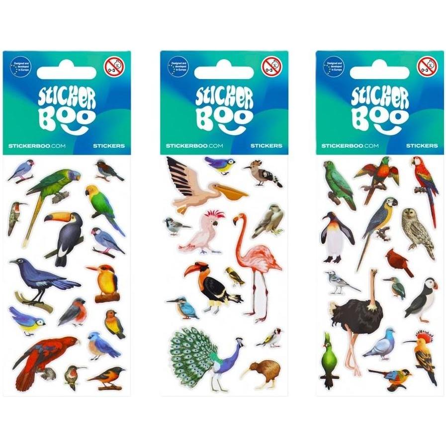 Sticker Boo Aufkleber BOO Birds 2 Mix-Aufkleber (47995288)