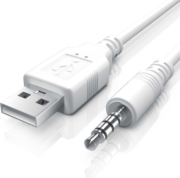 Produktbild CSL 3,5mm Klinke zu USB Adapter (USB-A, 3.5mm Klinke)