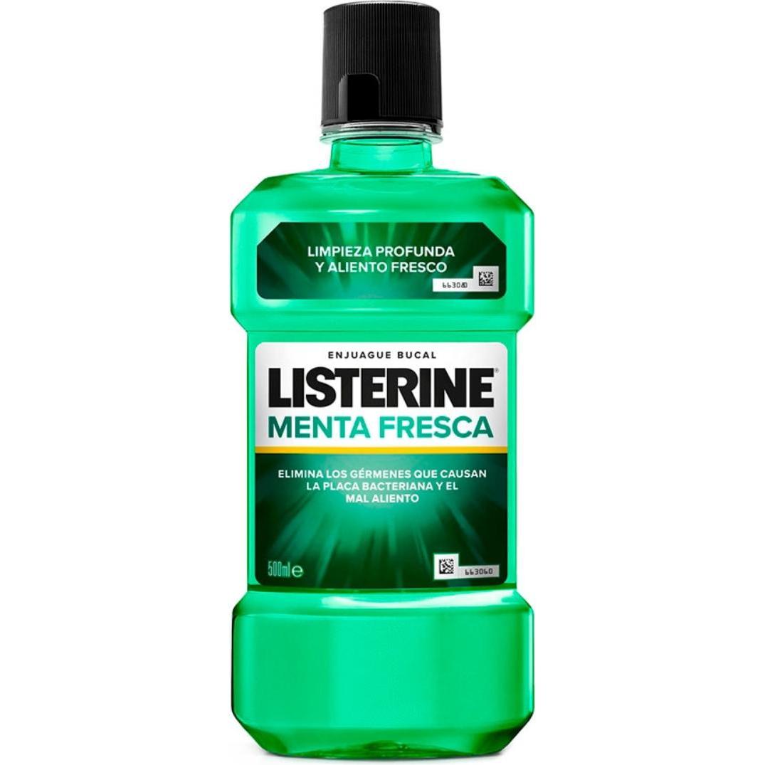 Listerine, Mundspülung, MENTA FRESCA enjuague bucal 500 ml (500 ml, Mundwasser)