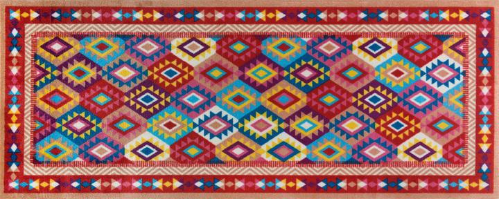 Wash + Dry Zerbino wash+dry Decor Santa Fe rosso (80 x 200 cm)