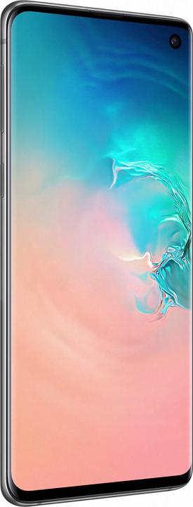 Actual product image Samsung Galaxy S10 (128 GB, Prism White, 6.10", Hybrid Dual SIM, 4G)