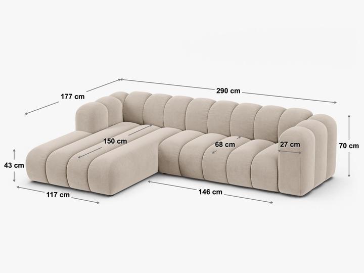 Produktbild Micadoni Lupine (Ecksofa)