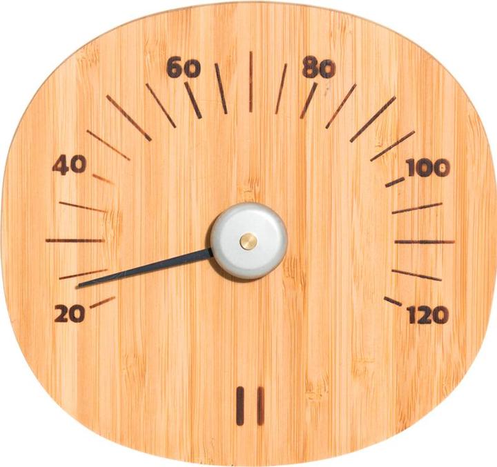 Rento Bamboo Sauna Thermometer
